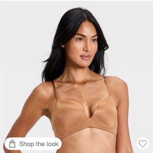 Auden T-Shirt Bra in Light Brown